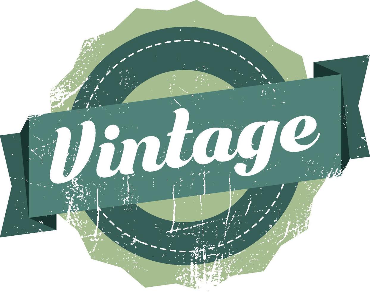 design de logotipo de estilo vintage vetor