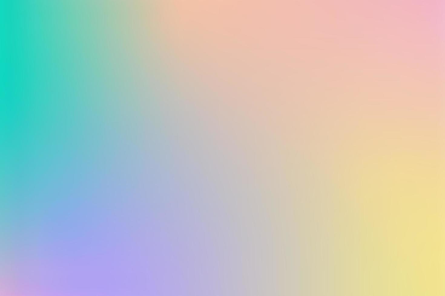 holográfico abstrato com fundo de arco-íris gradiente colorido pastel vetor