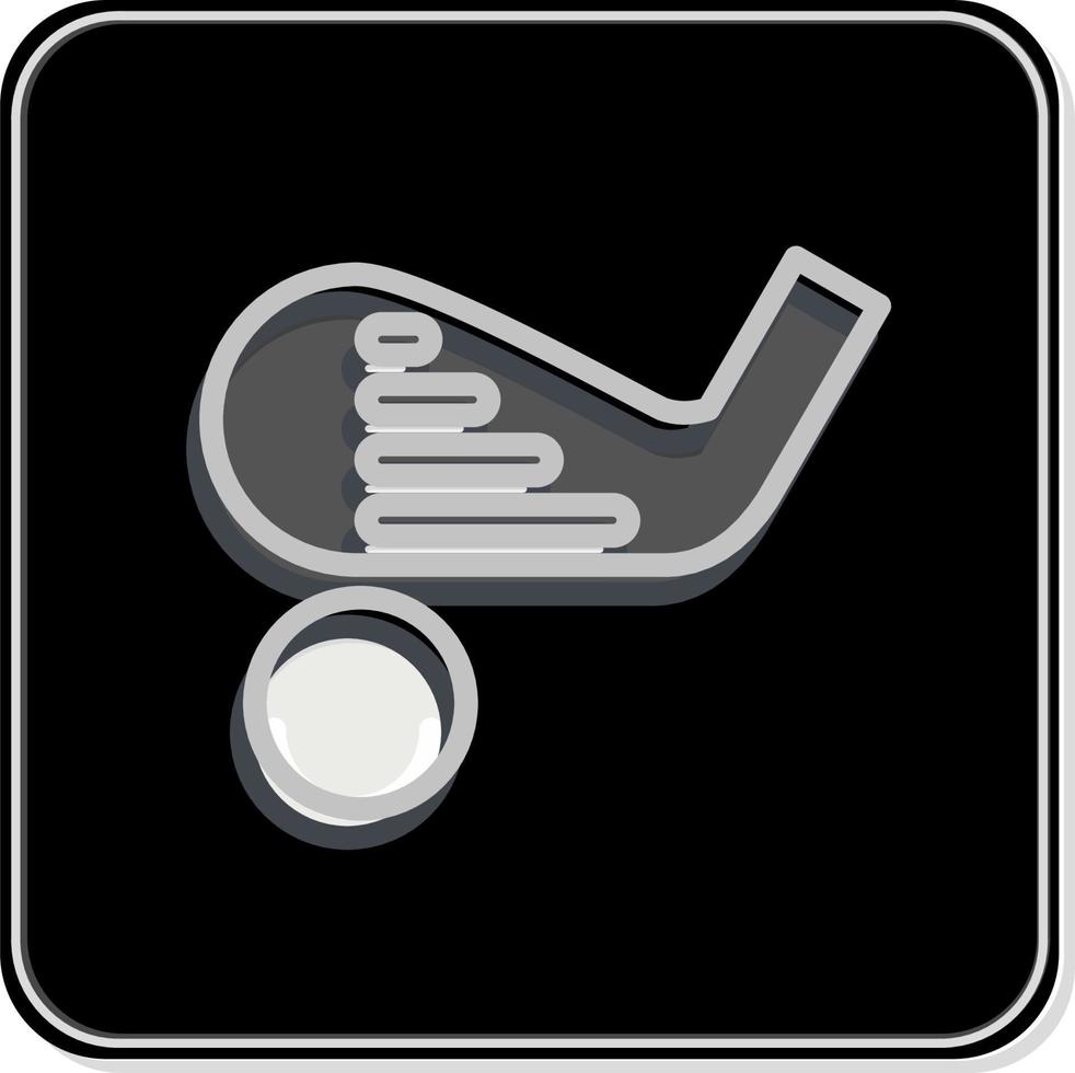 ícone de mangueira. relacionado ao símbolo de equipamentos esportivos. estilo brilhante. design simples editável. ilustração simples vetor