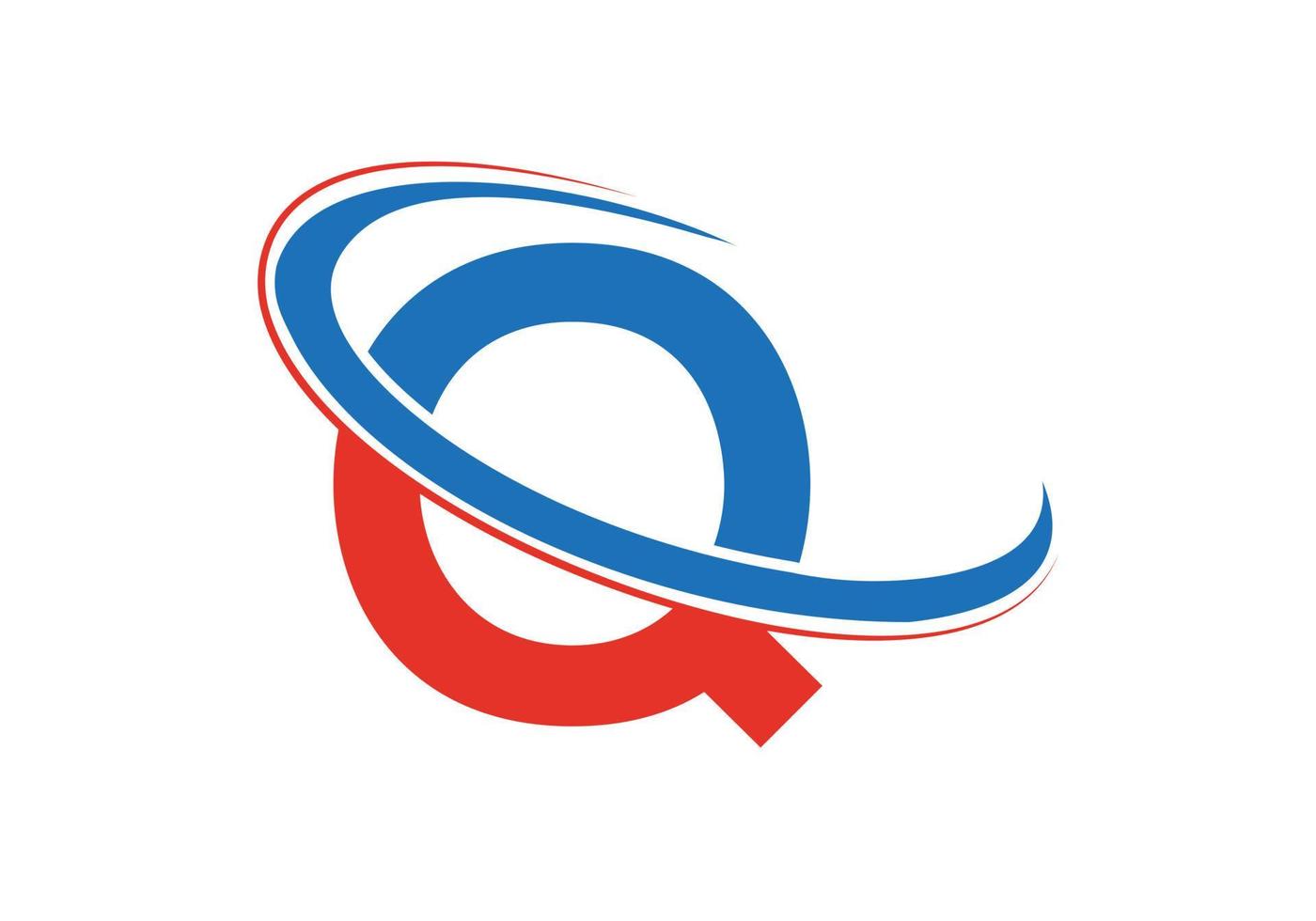 logotipo da letra inicial q para imóveis, negócios e identidade da empresa vetor