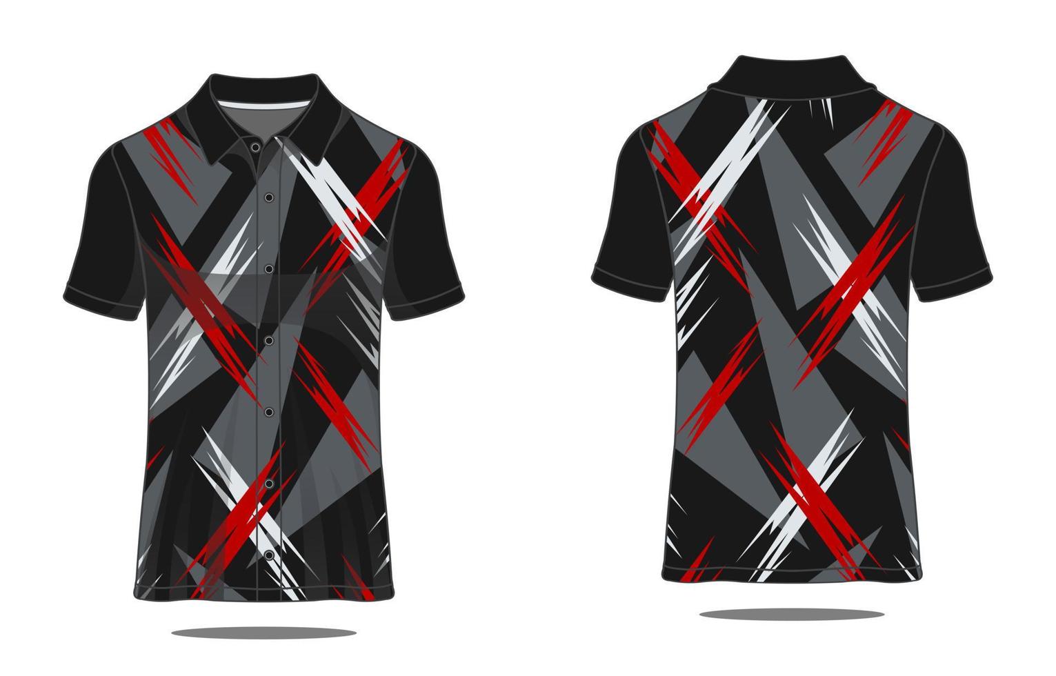 camiseta esportiva textura abstrata design de futebol para corridas de futebol jogos de motocross jogos de ciclismo vetor