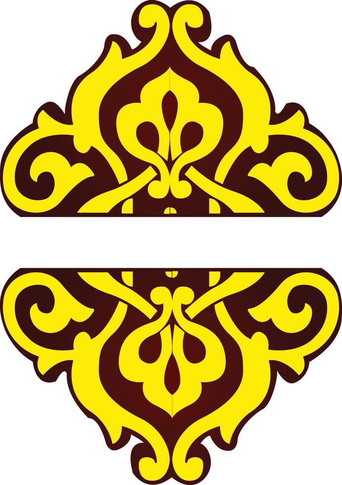 conjunto de moldura de título de banner islâmico árabe dourado de luxo png fundo transparente caixa de texto ouro imagens de design de vetor