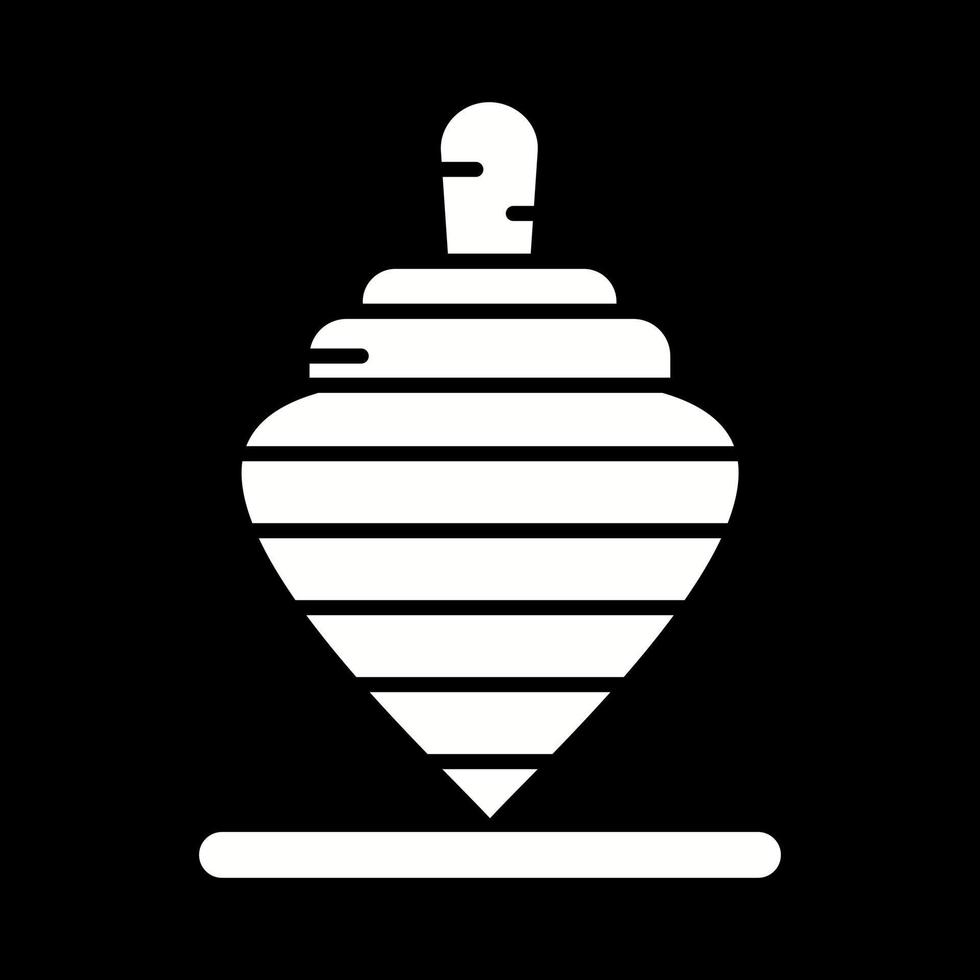 ícone de vetor de pião