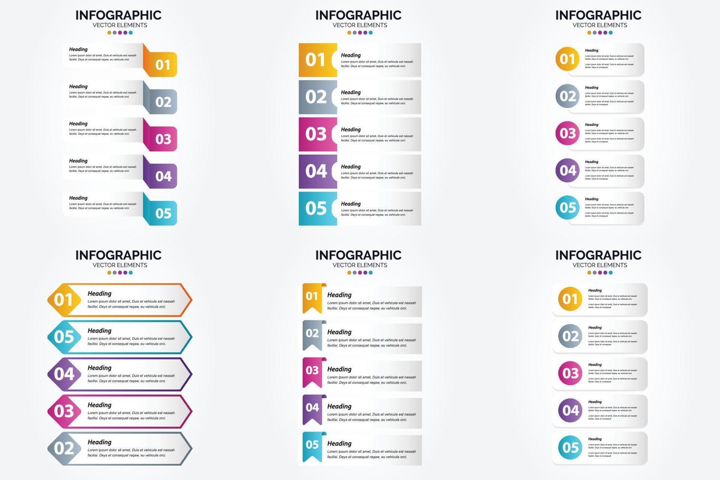 este conjunto de infográficos vetoriais é ideal para publicidade em um folheto. folheto. ou revista. vetor