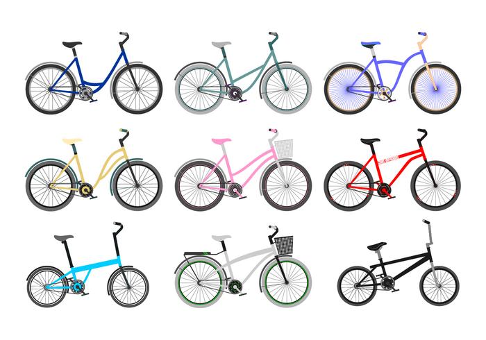 Vector livre de bicicletas