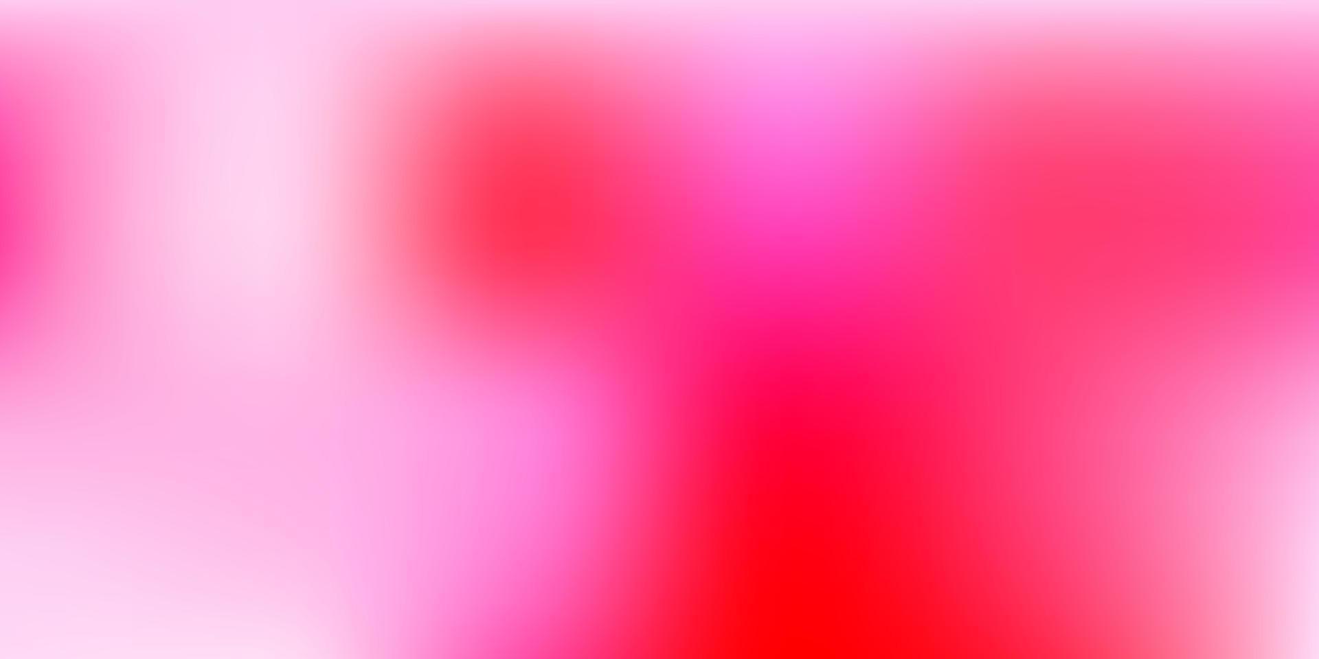 layout de borrão gradiente de vetor rosa claro.
