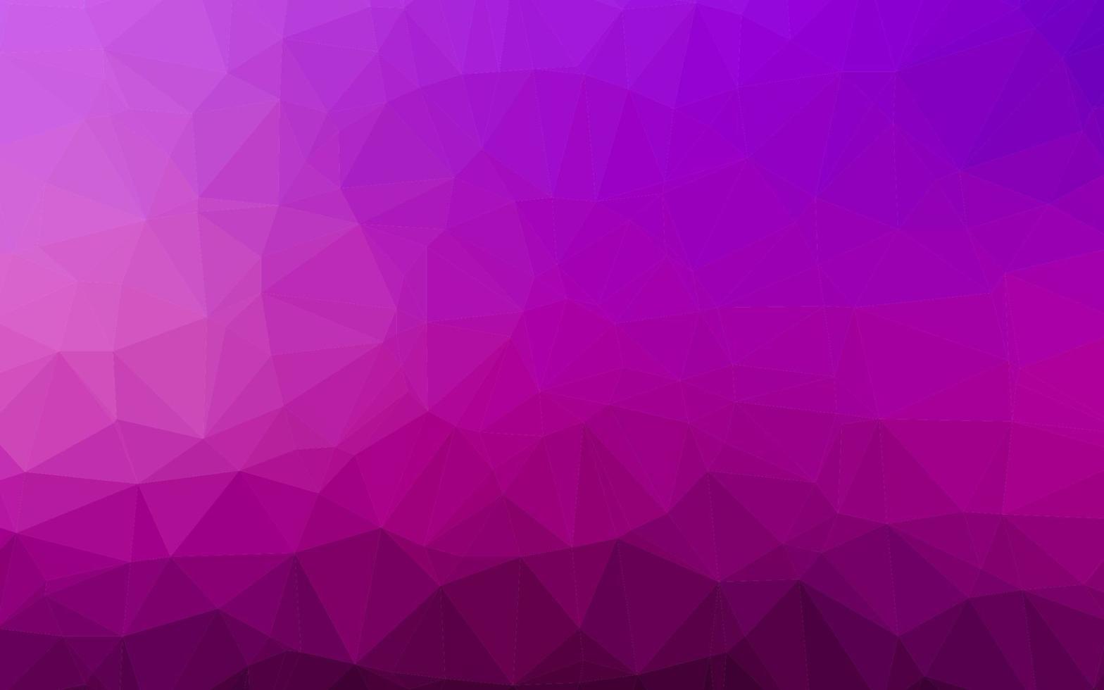 luz roxa textura poligonal abstrata do vetor. vetor