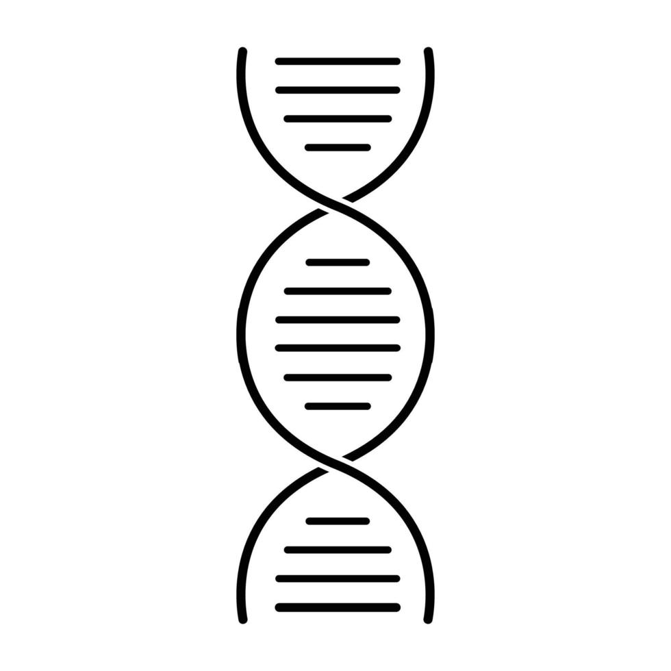 vetor de logotipo de dna