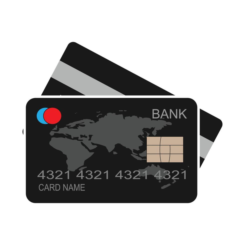 logotipo do cartão de crédito vetor
