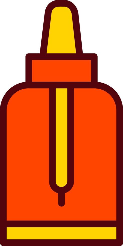 ícone de vetor de óleo orgânico