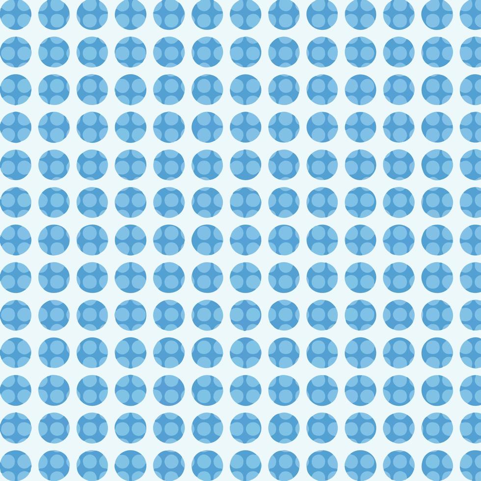 bolinhas azuis padrão vector fundo projeta ilustração isolada no fundo liso. modelo de papel de parede quadrado para pôster, design de mídia social, impressão em papel, impressão de lenço de tecido e outros.