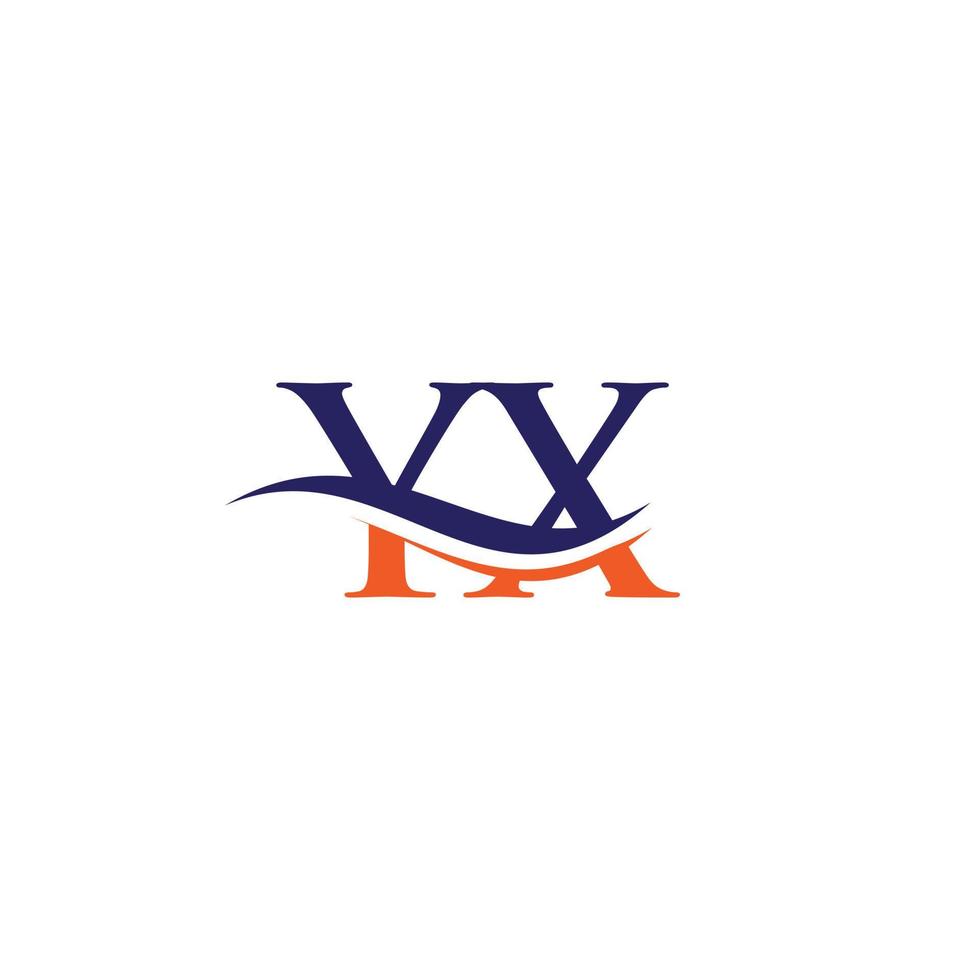 design de logotipo yx moderno para negócios e identidade da empresa. carta yx criativa com conceito de luxo. vetor