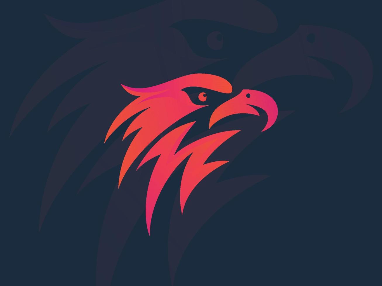 logotipo de águia grátis vetor