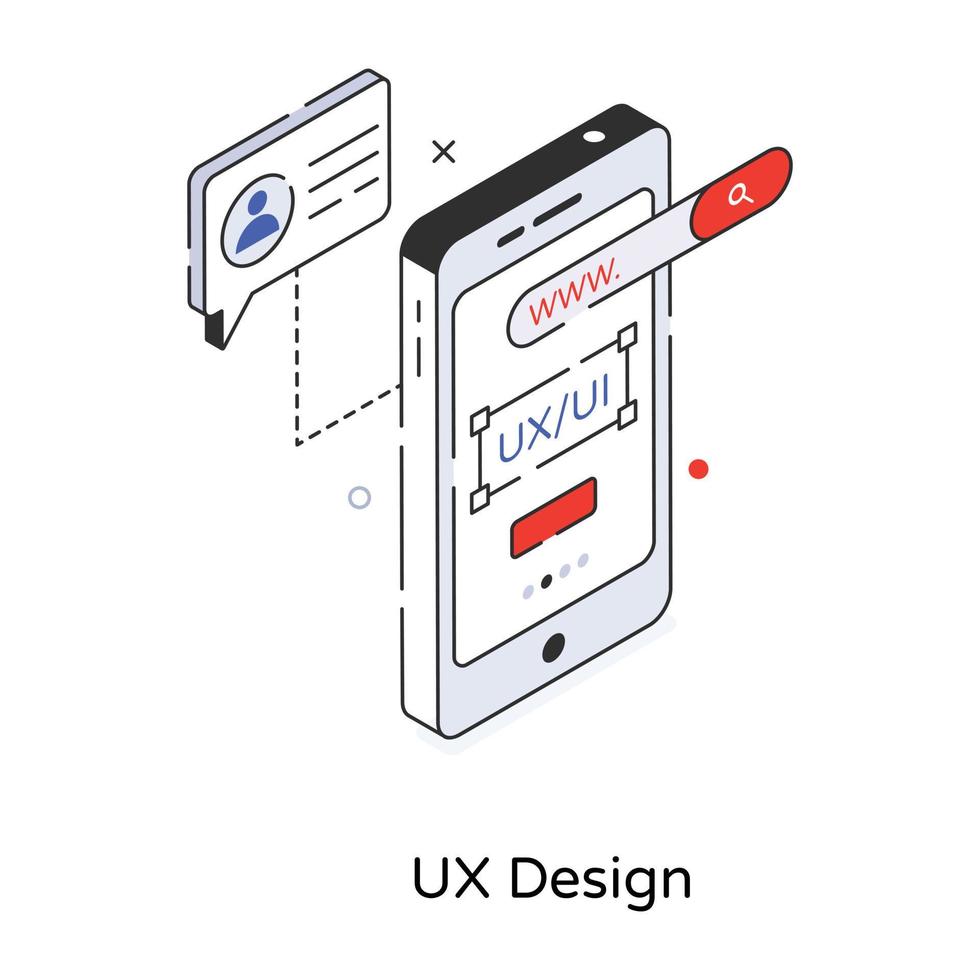 design ux moderno vetor