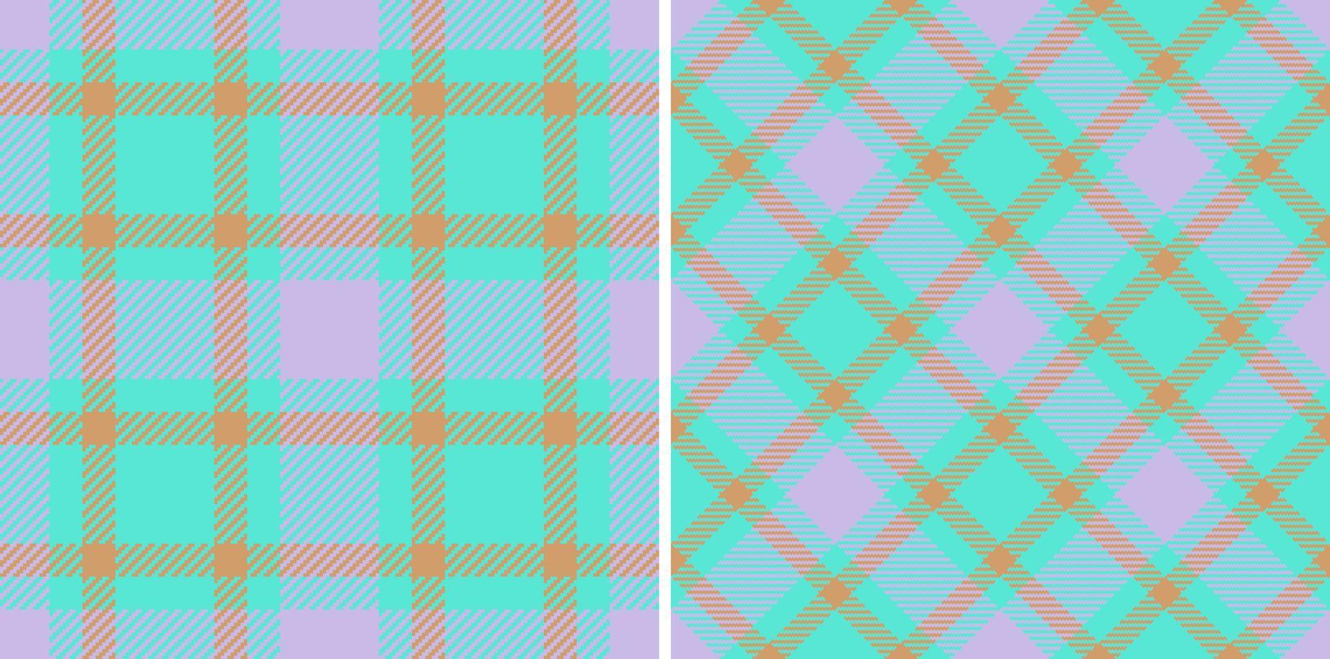 textura de seleção xadrez. padrão de fundo sem emenda. tartã de tecido têxtil vetorial. vetor