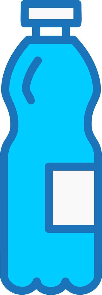 ícone de vetor de garrafa de água