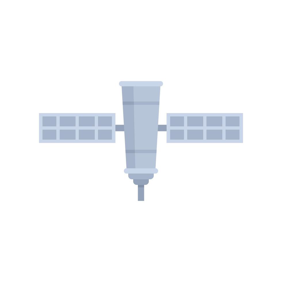 vetor plana do ícone da nave espacial da galáxia. foguete espacial