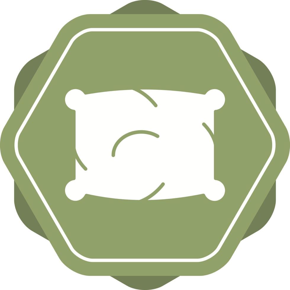 ícone de vetor de travesseiro