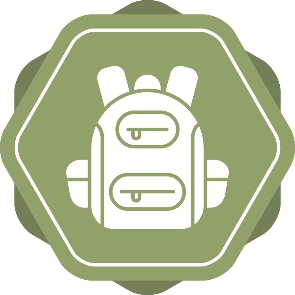 ícone de vetor de mochila