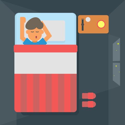 Ilustração do vetor Bedtime