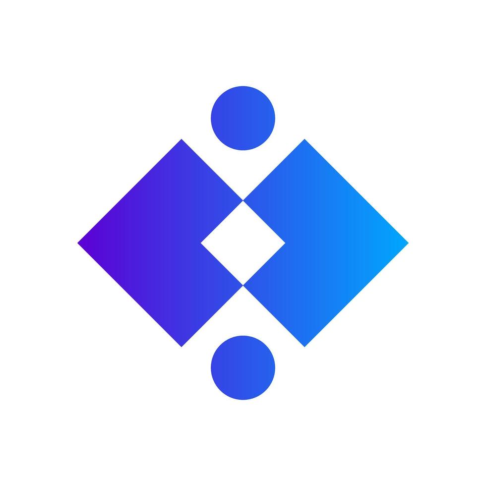 logotipo financeiro moderno vetor