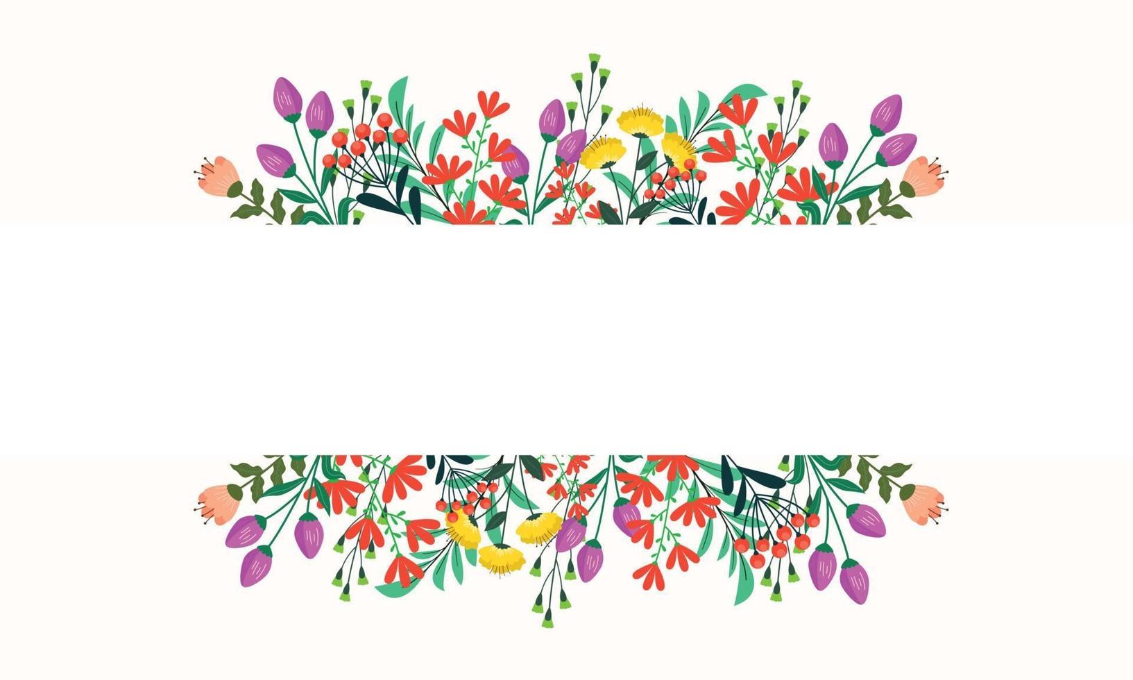 projeto floral do fundo da ilustração. ilustração de flor para conceito de flor de casamento ou convite vetor