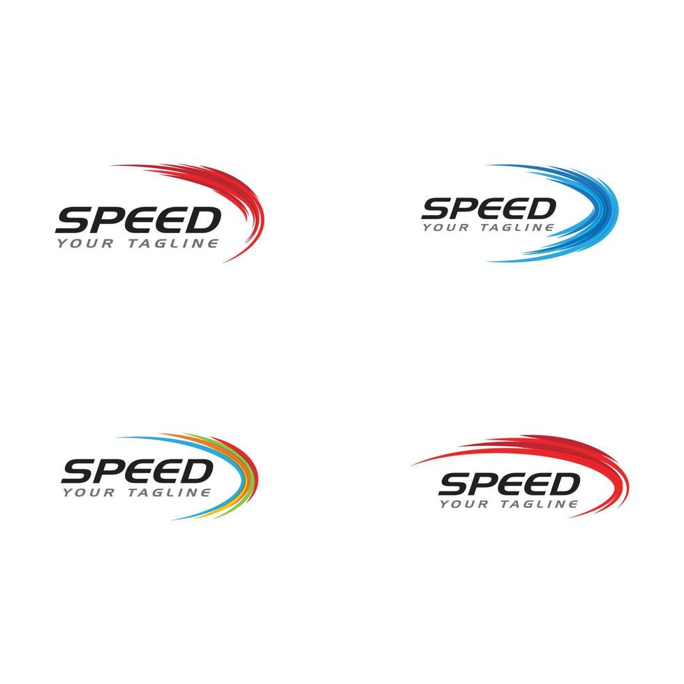 design simples de ícone de velocidade vetor
