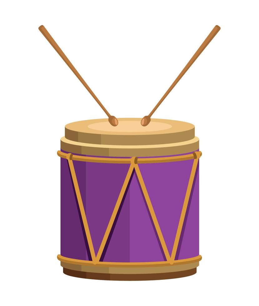 tambor instrumento musical vetor