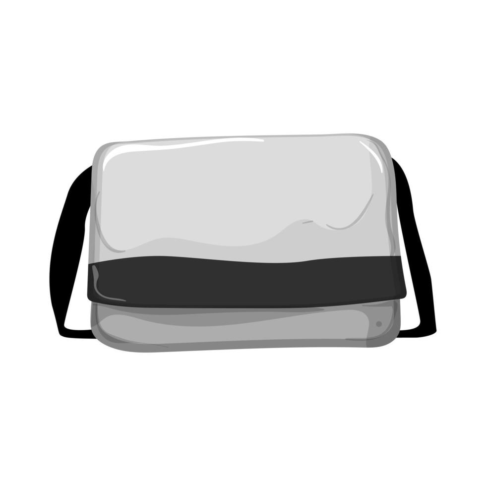 mochila bolsa para laptop ilustração em vetor de desenhos animados