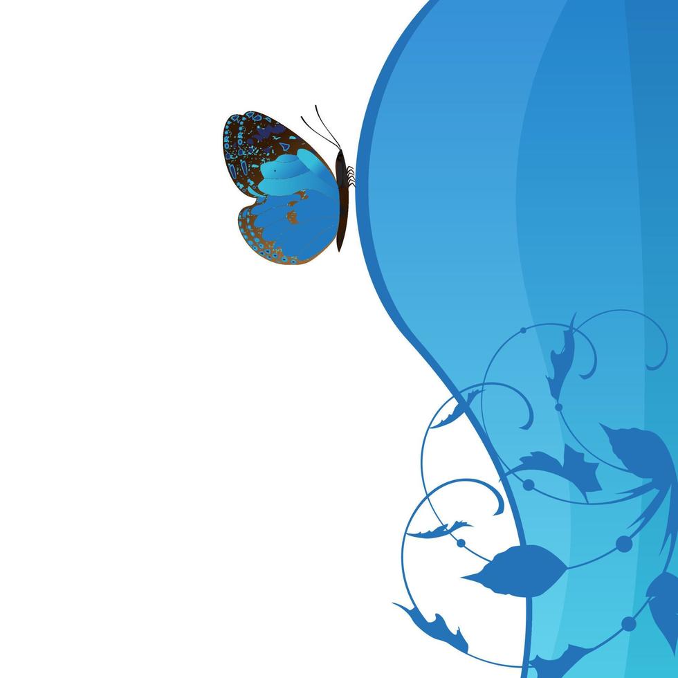 borboletas para o projeto. uma ilustração vetorial vetor