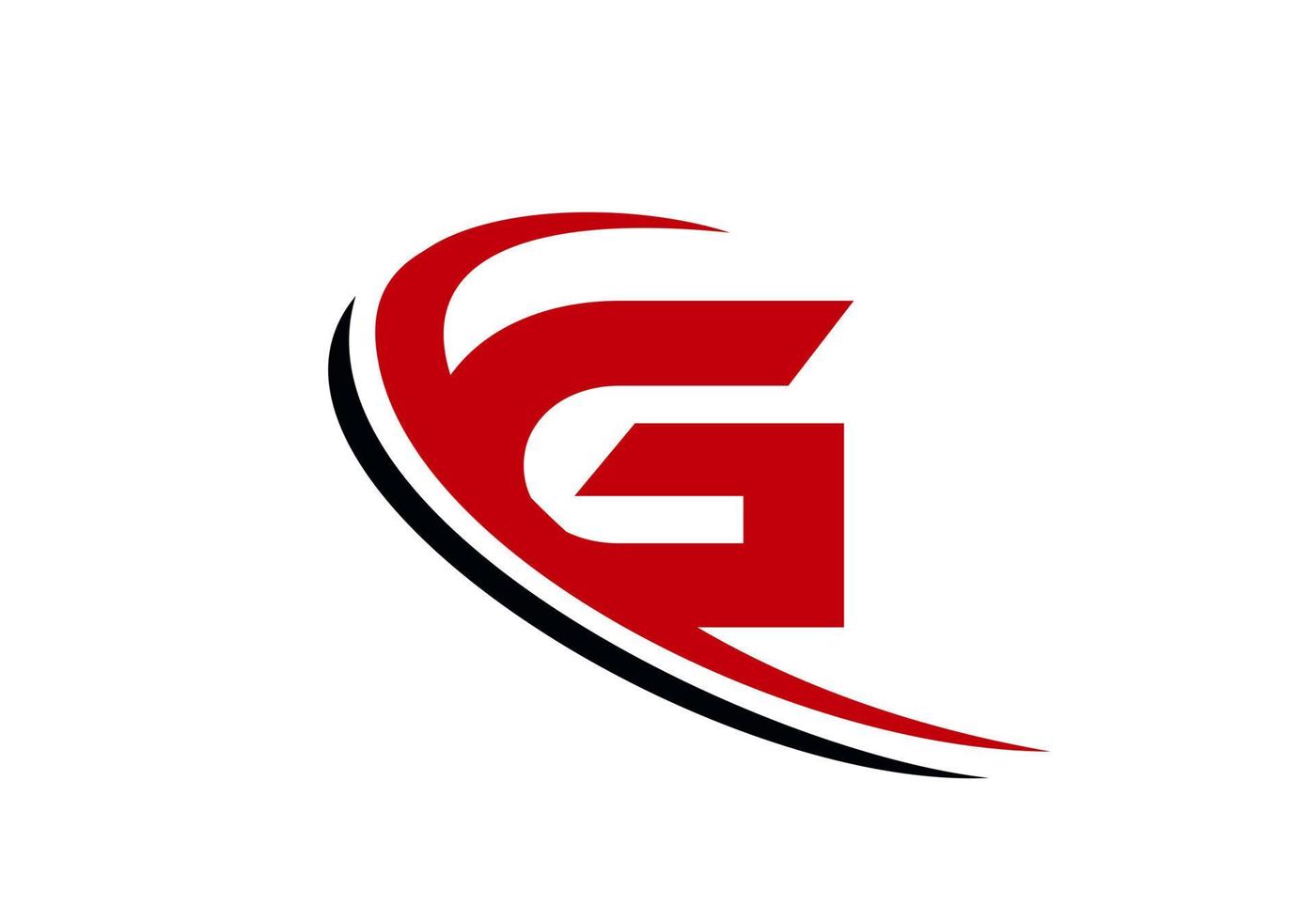 modelo de logotipo de negócios de letra g. design de logotipo g inicial para imóveis, finanças, marketing, gerenciamento, construção, etc. vetor