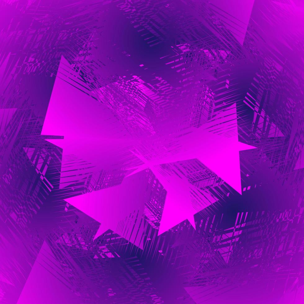 fundo roxo geométrico abstrato com efeito de papel vetor