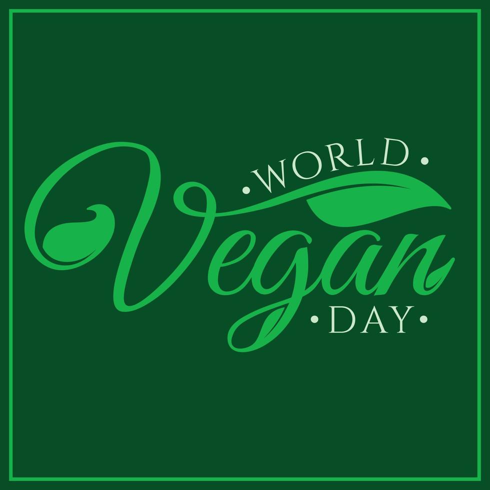 dia mundial vegano fundo vetorial desenhado à mão vetor