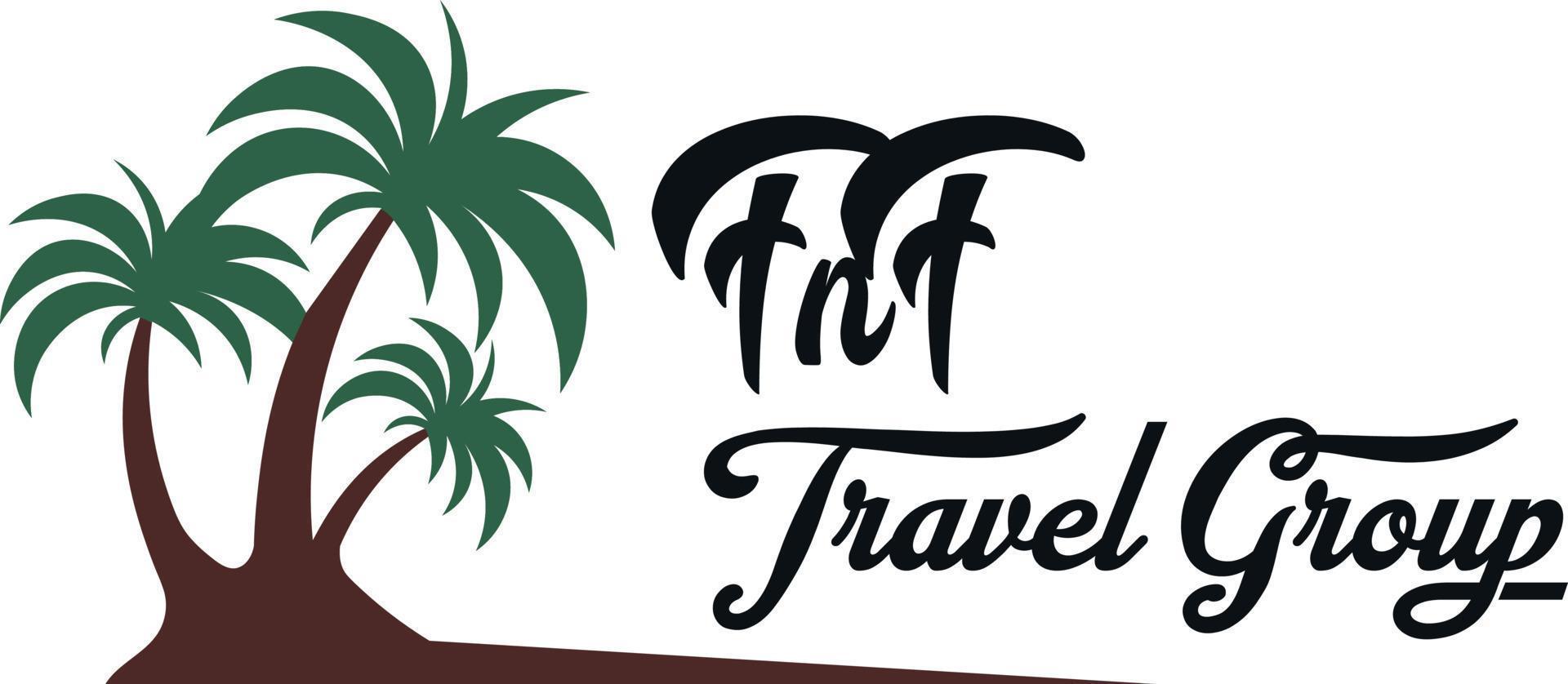 design de logotipo de agência de viagens vetor