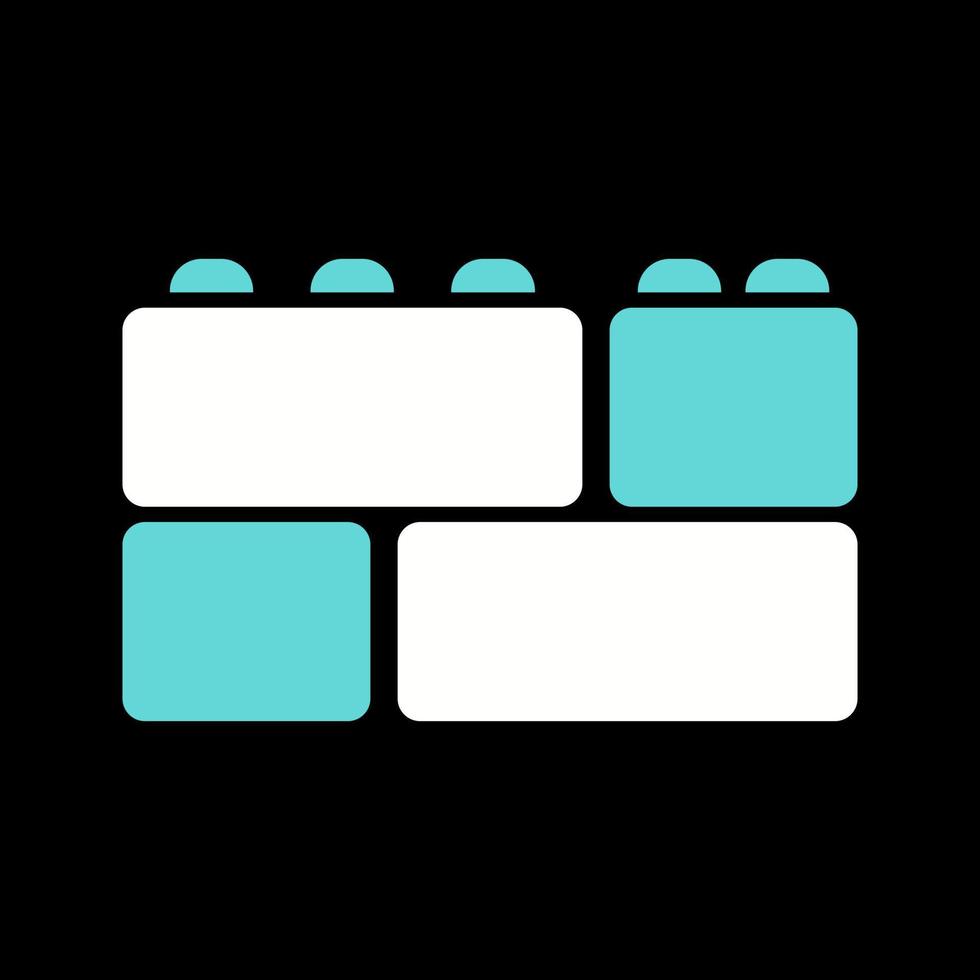 ícone de vetor de blocos