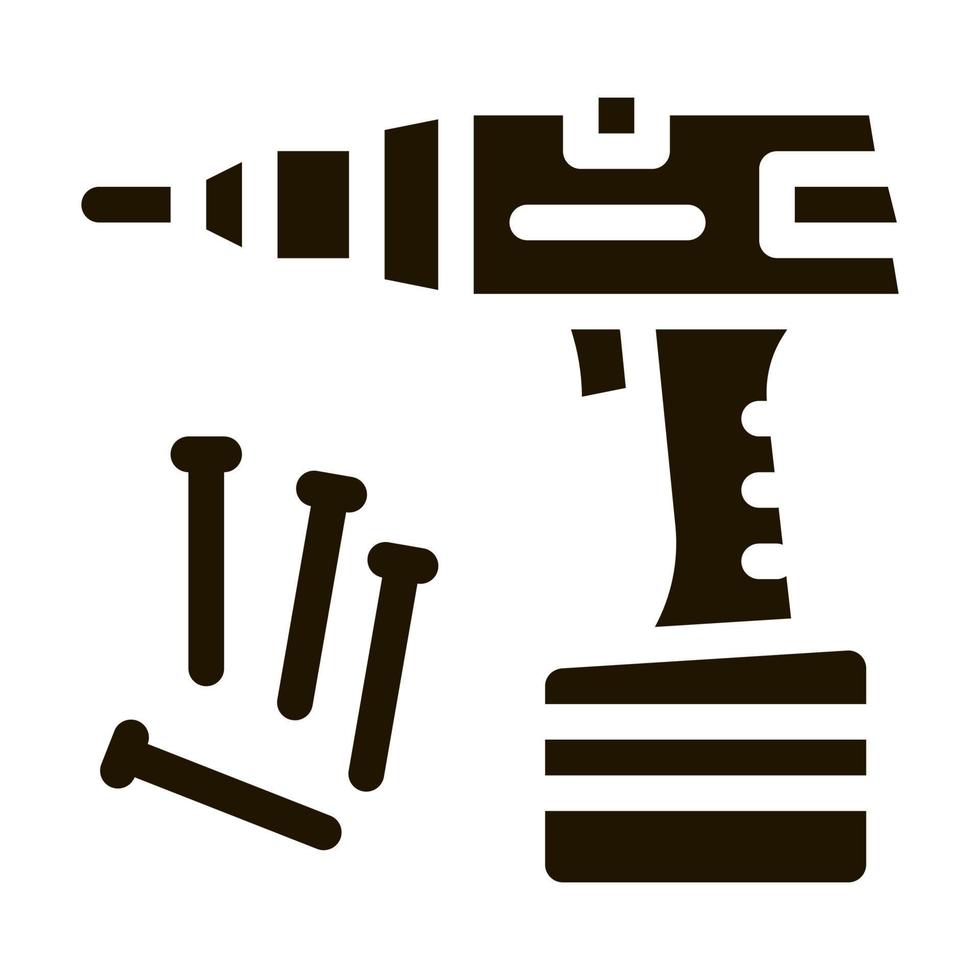 ilustração de símbolo vetorial de ícone de equipamento de chave de fenda vetor
