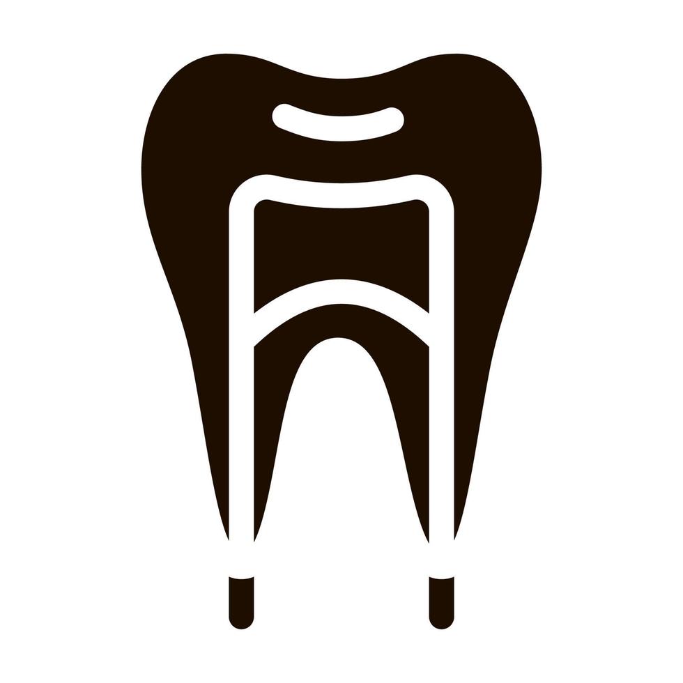 ícone de vetor de estomatologia de dente