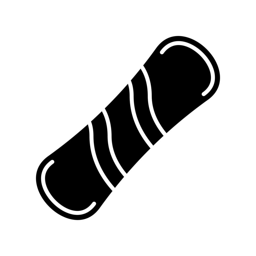 ícone de vetor de snowboard
