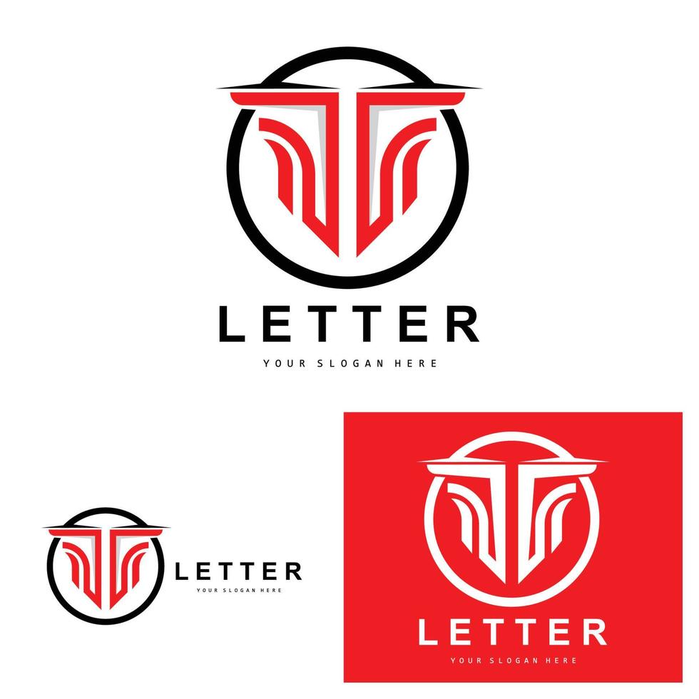 logotipo da letra t, vetor de estilo de letra moderno, design adequado para marcas de produtos com letra t