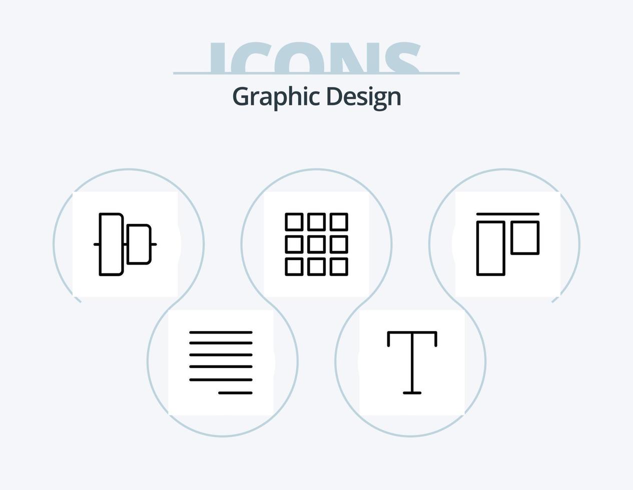 design de ícones de linha de design pack 5 design de ícones. . régua. . rede vetor