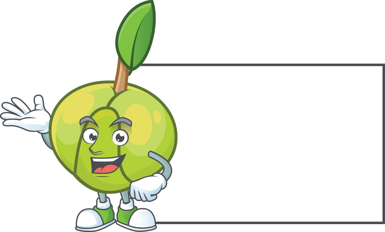 vetor de fruta maçã elefante