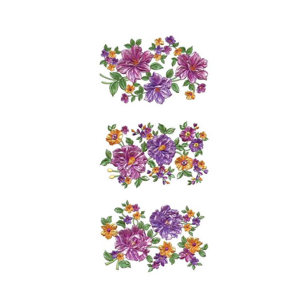 ilustração de flores,design floral decorativo,ilustração botânica,design de flores vetoriais,fundo de buquê de flores em aquarela,modelo de fundo de flores multicoloridas vetor