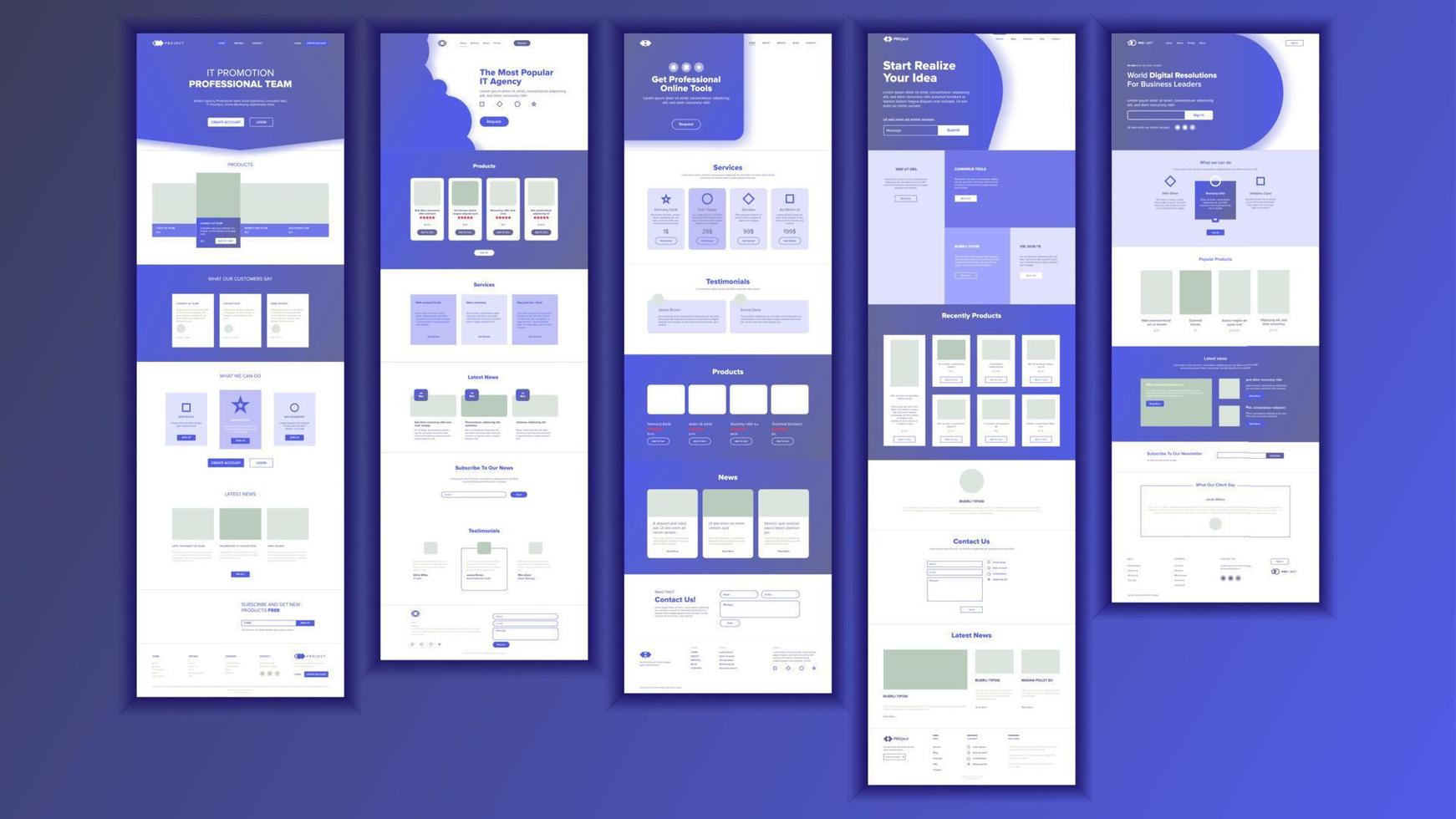 vetor de página do site. site de negócios. página da Internet. modelo de design de pouso. processos e situação do escritório. reunião de trabalho em equipe. recursos Humanos. solução de suporte. ilustração