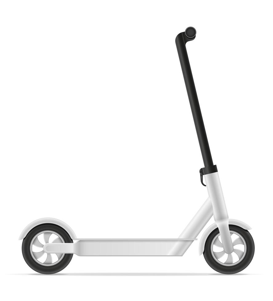 chute scooter para dirigir na cidade vetor