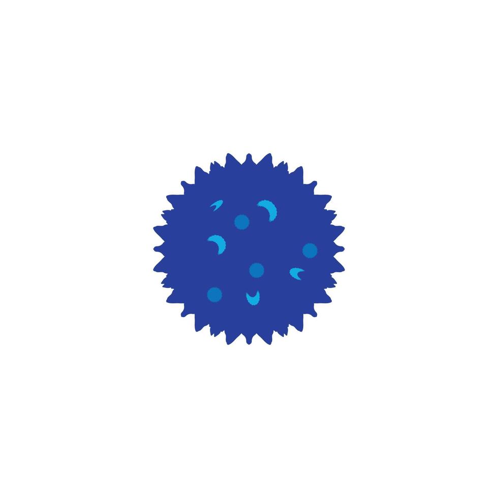 ícone do vírus corona. símbolo de plano de fundo do pôster do vírus corona de estilo simples. elemento de design do logotipo da marca. impressão de camiseta com vírus corona. vetor para adesivo.