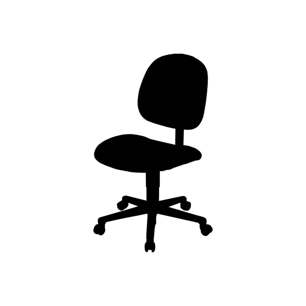 ícone da cadeira. símbolo de fundo de pôster de grande venda de empresa de móveis de estilo simples. elemento de design do logotipo da marca da cadeira. impressão de camiseta de cadeira. vetor para adesivo.
