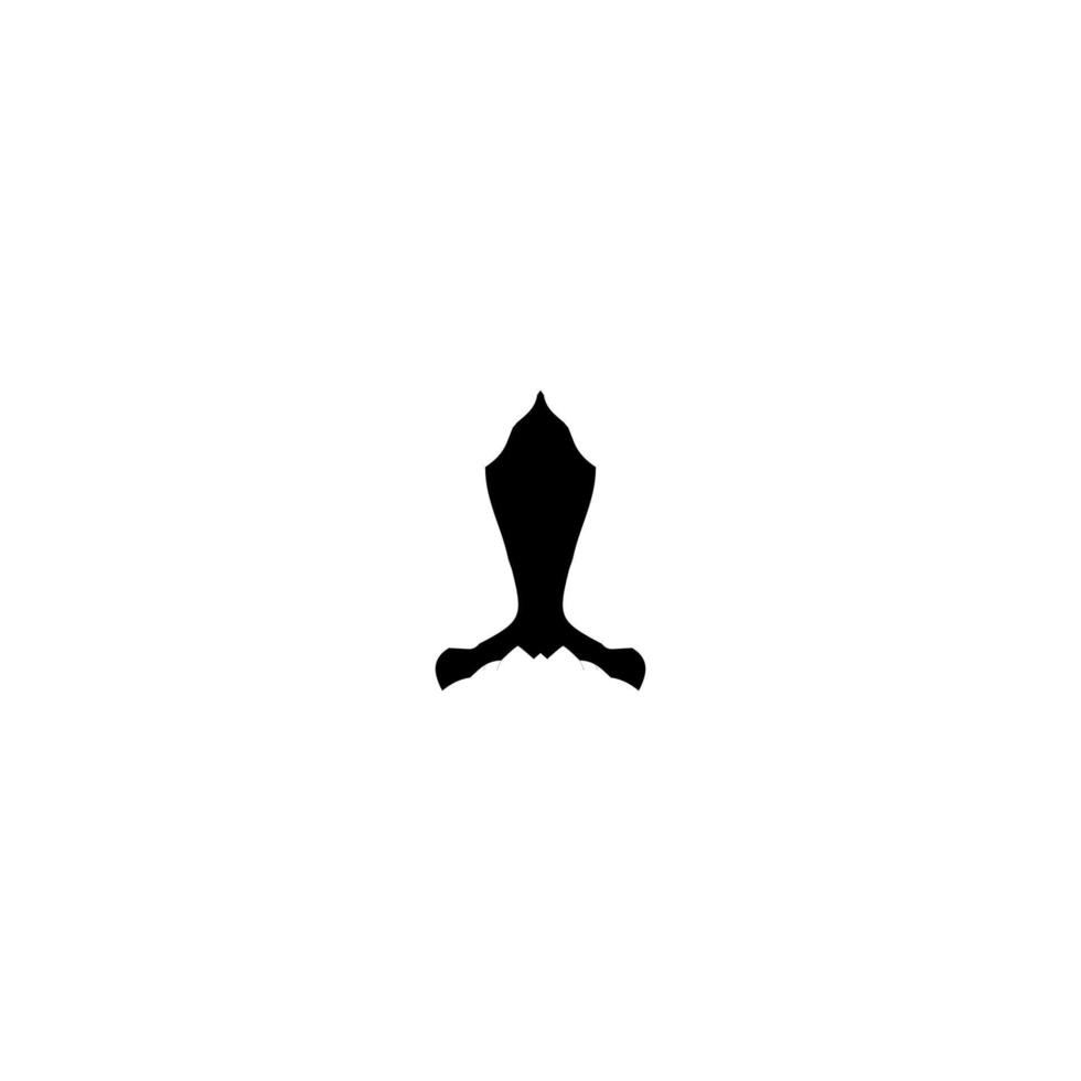 ícone do foguete. símbolo de fundo do pôster de ciência espacial de estilo simples. elemento de design do logotipo da marca. impressão de camiseta de foguete. vetor para adesivo.
