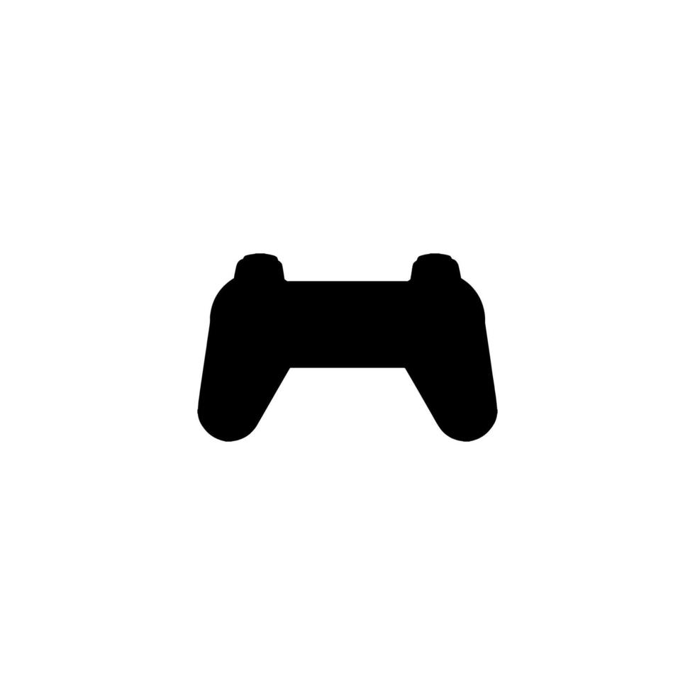 ícone do ícone do joystick. símbolo de plano de fundo de cartaz de evento esportivo de jogo de estilo simples. elemento de design do logotipo da marca joystick. impressão de camiseta com joystick. vetor para adesivo.