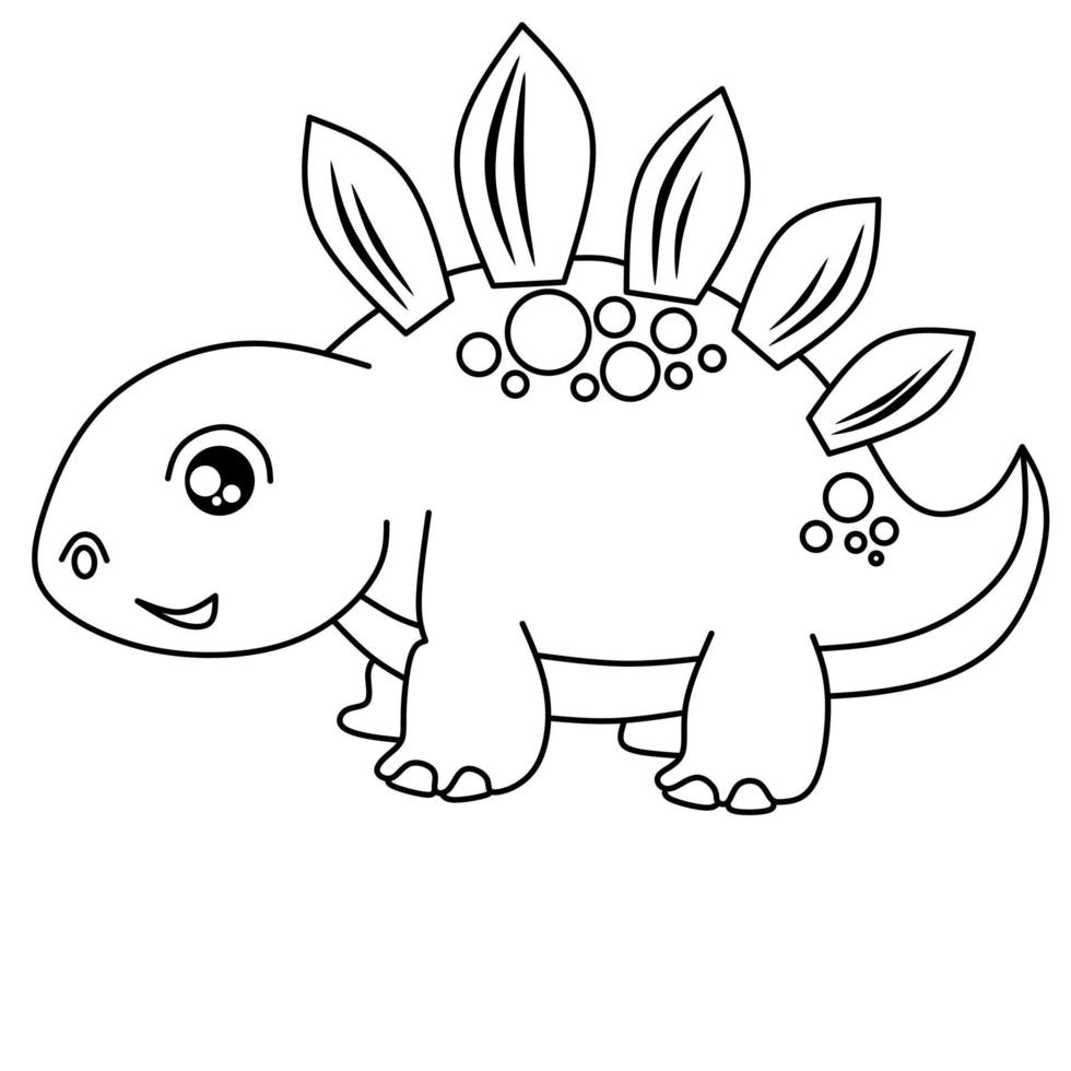 Desenho de Dinossauro para colorir