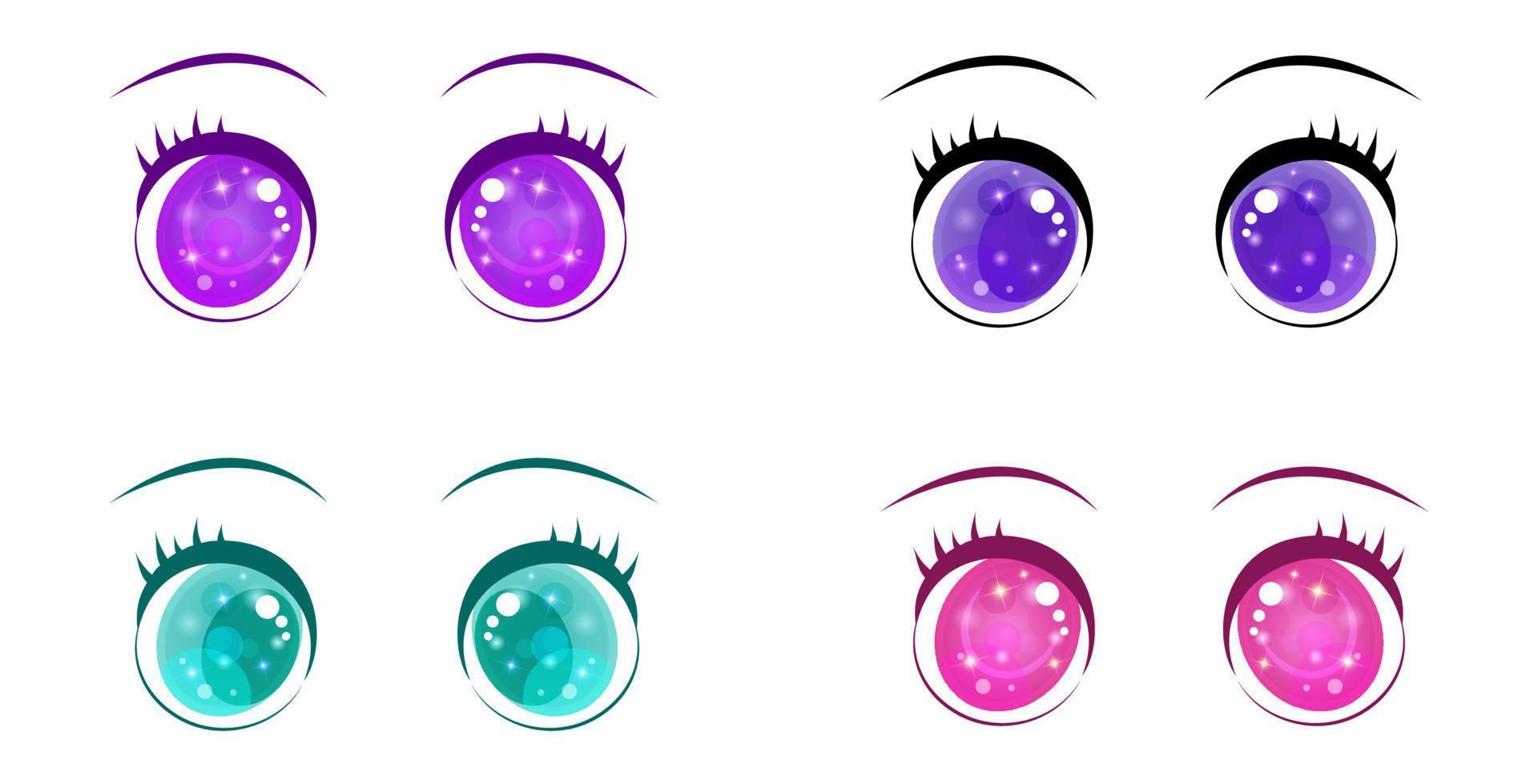 Olhos estilo Anime imagem vetorial de artshock© 33582865